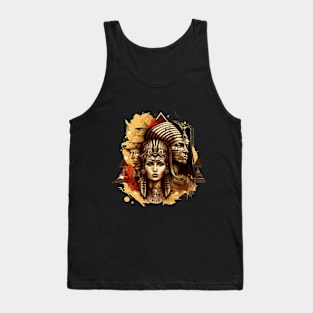 Egyptian Pharaoh and queen Tank Top